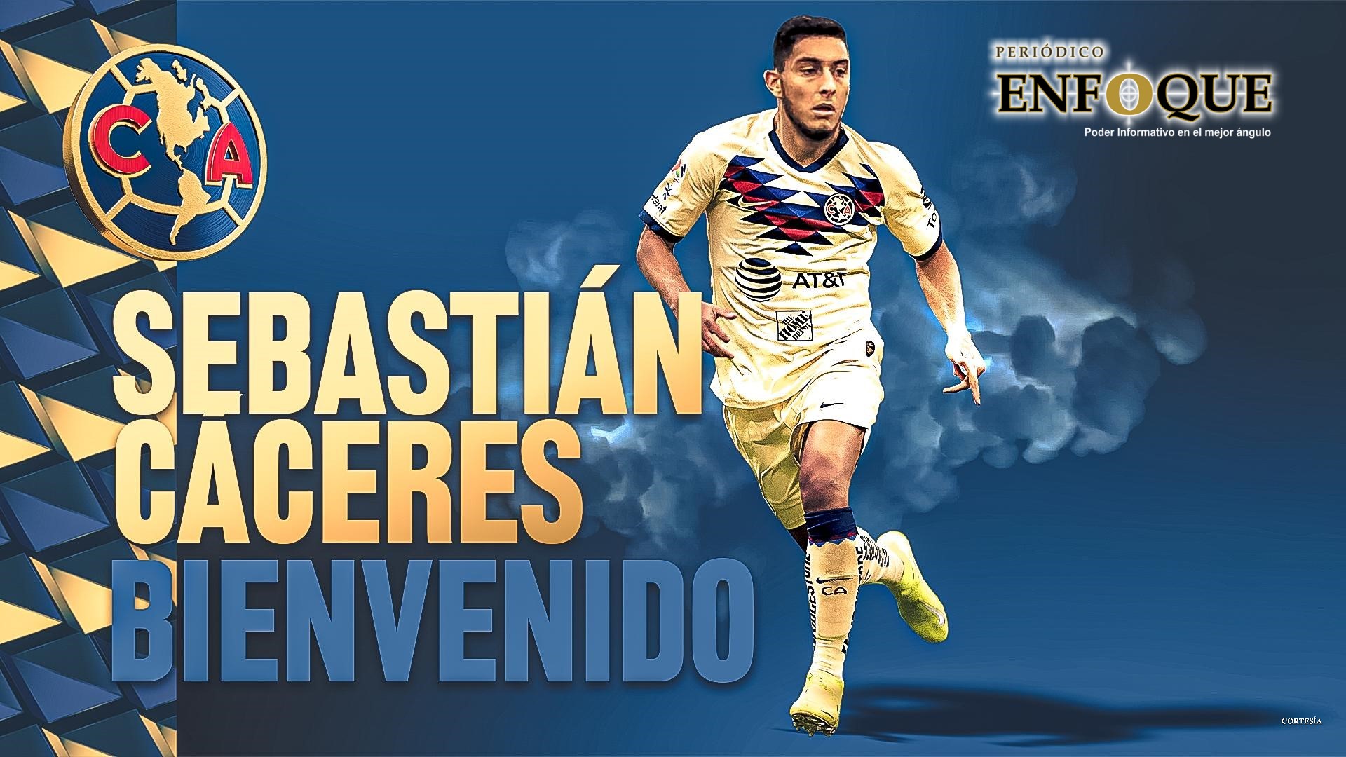 América anuncia a Sebastián Cáceres como su cuarto refuerzo (Video)