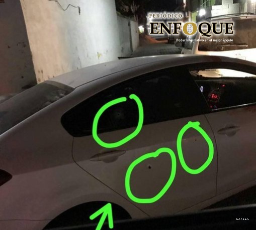 Foto: Cortesía Balean a la regidora de Hacienda de Huixcolotla y a su pareja