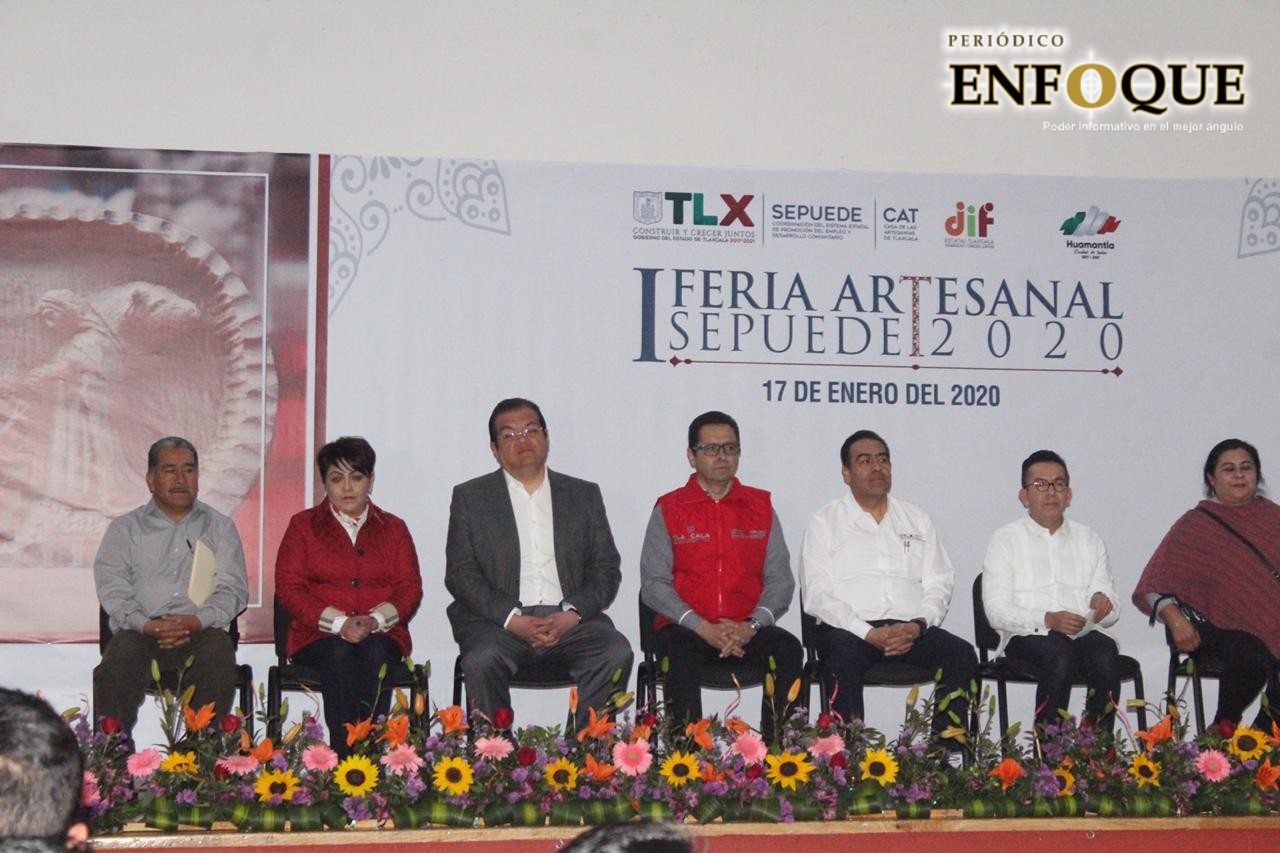 Foto: Rommel Pichardo Inauguran primera Feria Artesanal SEPUEDE 2020