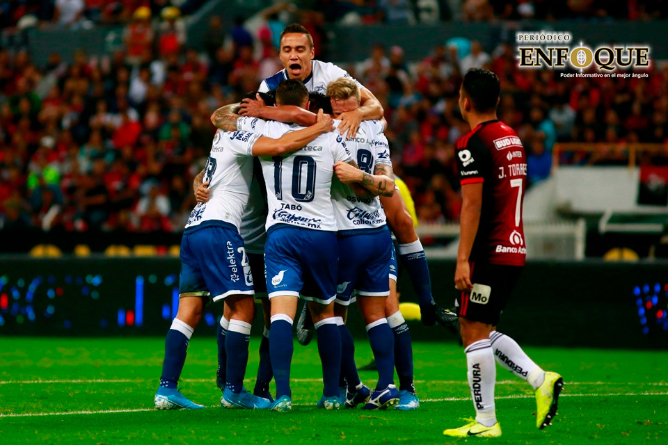 Puebla sorprendió al Atlas de visita