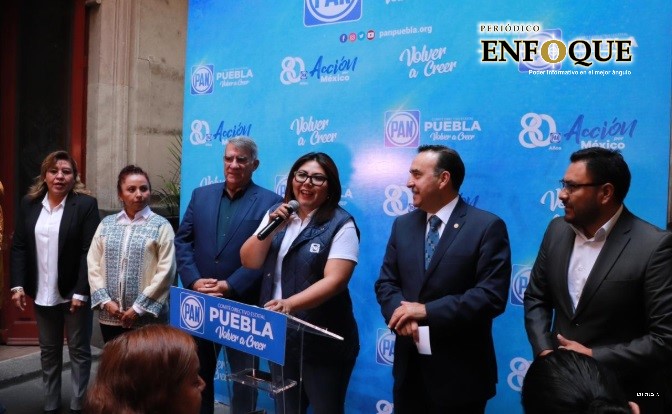 Foto: Cortesía Puebla tocó fondo, es momento de una cruzada contra la delincuencia: Genoveva Huerta