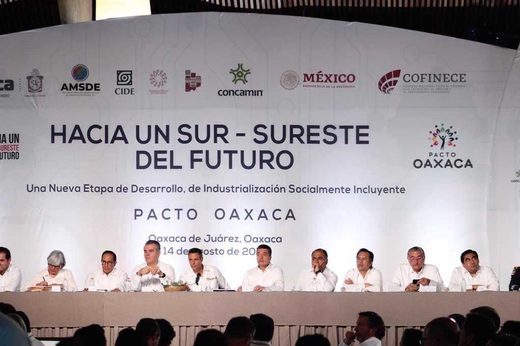 Foto: Cortesía Pacto Oaxaca concreta inversión por 1,500 millones de pesos
