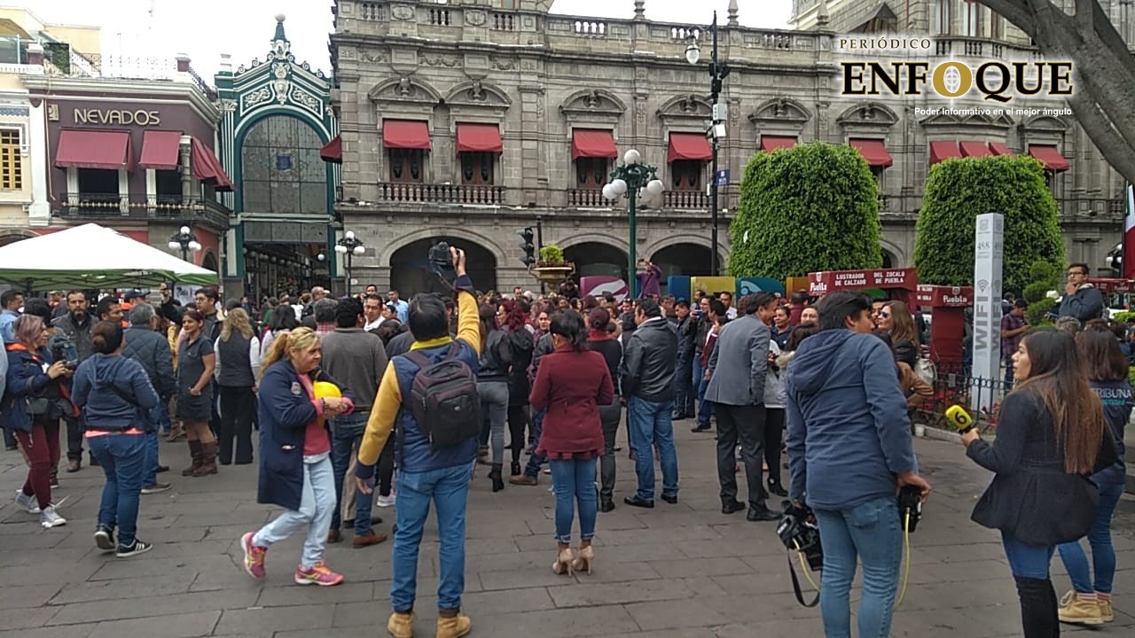 Realizan exitoso macrosimulacro en la ciudad de Puebla (Fotos + Video)
