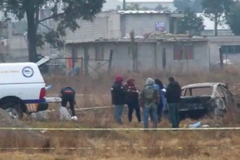 Foto: Cortesía Encuentran 5 cuerpos calcinados en Cuautlancingo, Puebla