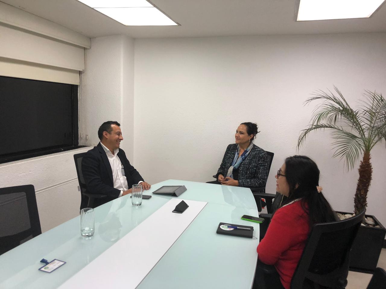 Foto: Cortesía Coordinan esfuerzos titular del Organismo de Limpia y representante de ONU Medio Ambiente México