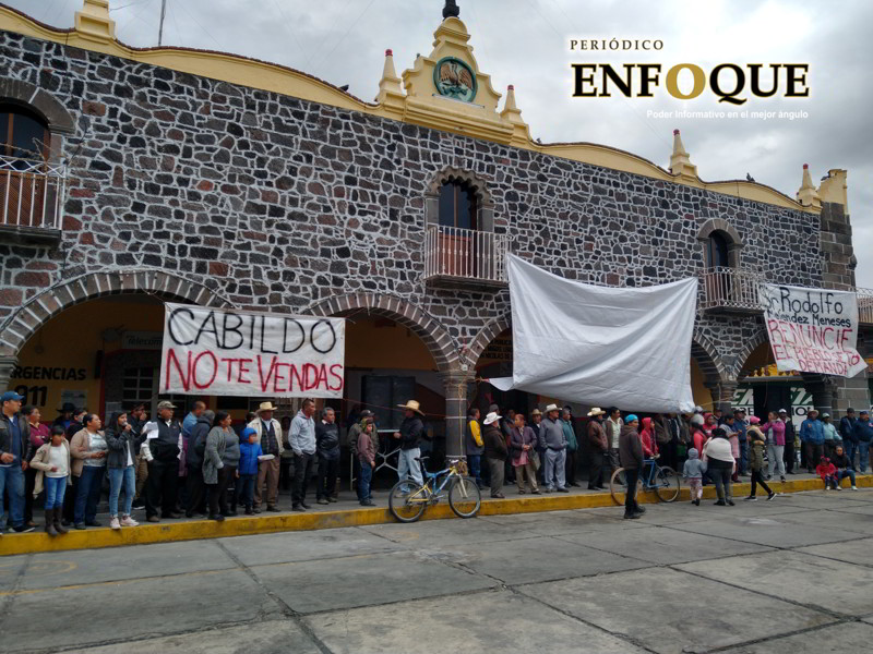 Foto: Omar Sánchez Ante falta de respuesta de edil, toman totalidad de alcaldía de San Nicolás