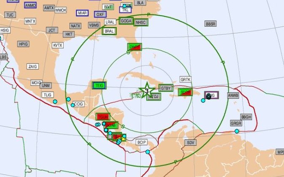 Foto: Cortesía El sismo entre Cuba y Jamaica, uno de los más fuertes de la historia en el Caribe