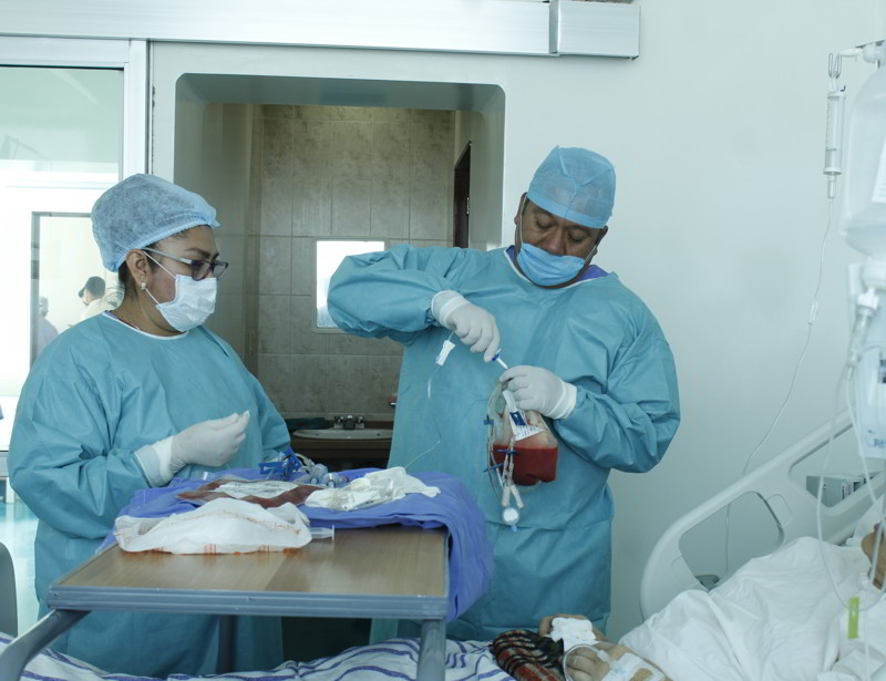 Realiza ISSSTEP Primer Trasplante Autólogo del 2020