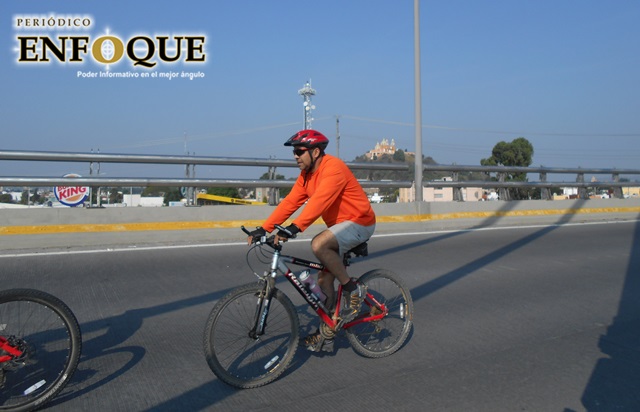 Iniciarán operativo en San Pedro Cholula para evitar que ciclistas violen reglamento 