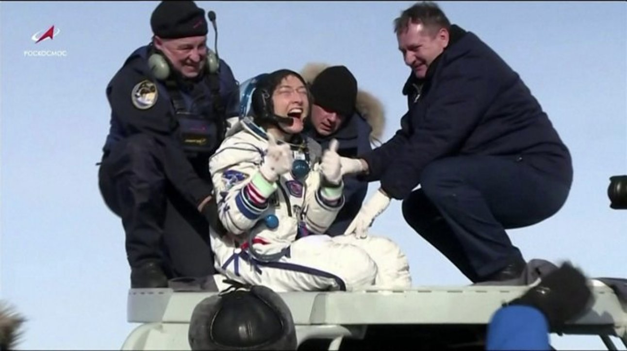 Foto: Cortesía Christina Koch regresa a la Tierra tras romper récord en el espacio
