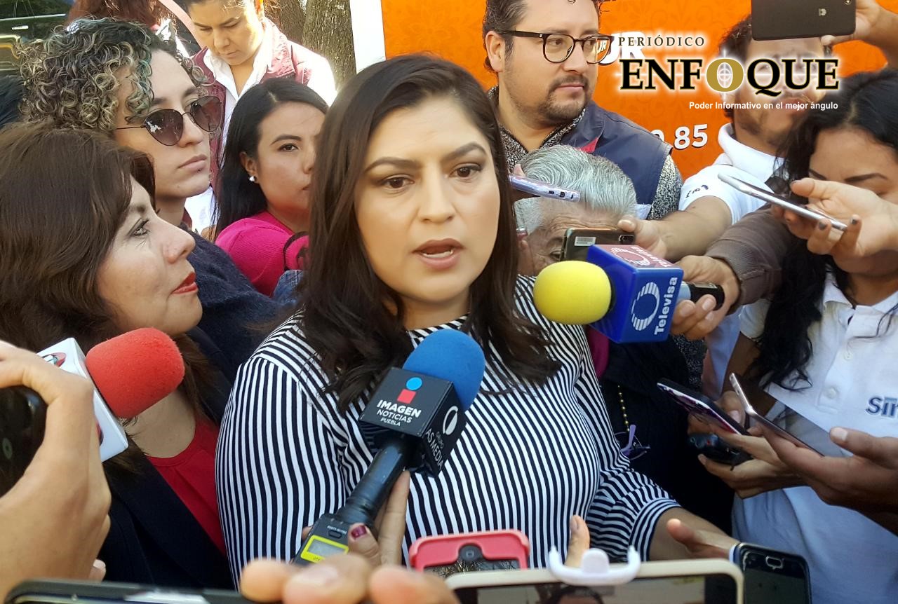 Foto: César Valdez Claudia Rivera celebra demolición del Hospital San Alejandro, afectado por el sismo del 19S (Video)