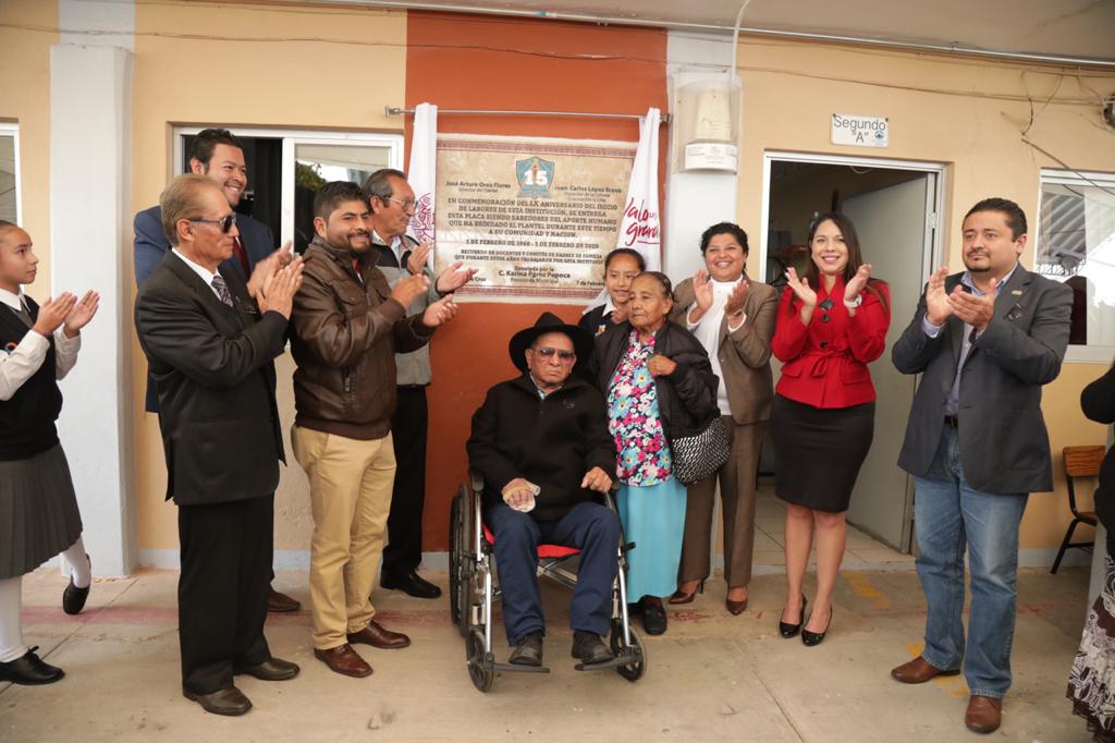 Las escuelas son nuestras segundas casas: Karina Pérez Popoca