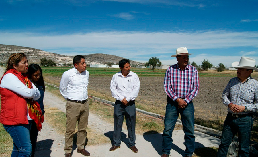 Foto: Cortesía Buscan impulsar la actividad agrícola en Tecali