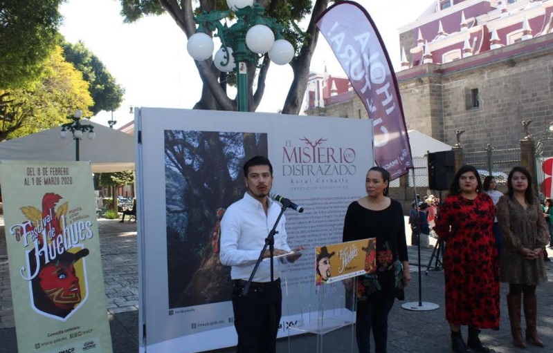 Foto: Cortesía Con muestra fotográfica en el Zócalo de la ciudad, arranca 6to. Festival de Huehues