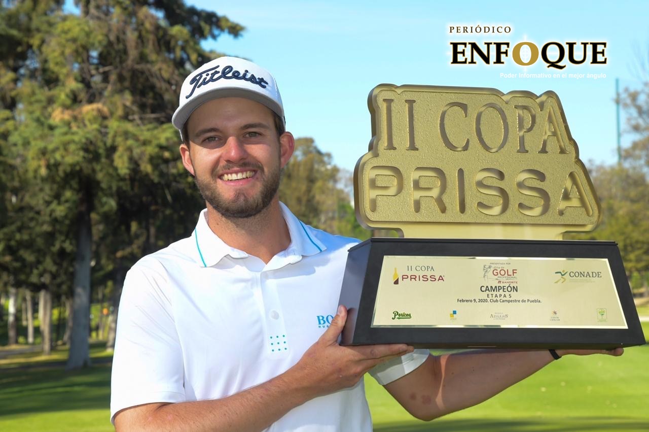 Foto: Antonio Zamora Un poblano se llevó la 5ta fecha de la Gira de Golf Profesional