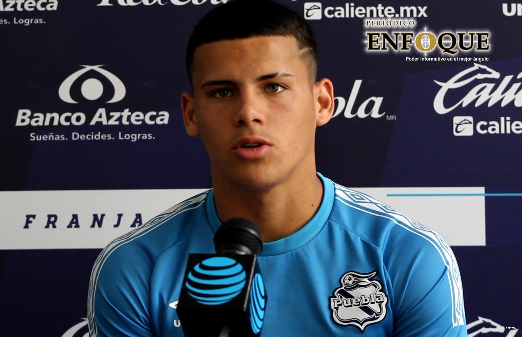 Foto: Cortesía Maxi Araújo, listo para debutar con el Puebla (Video)