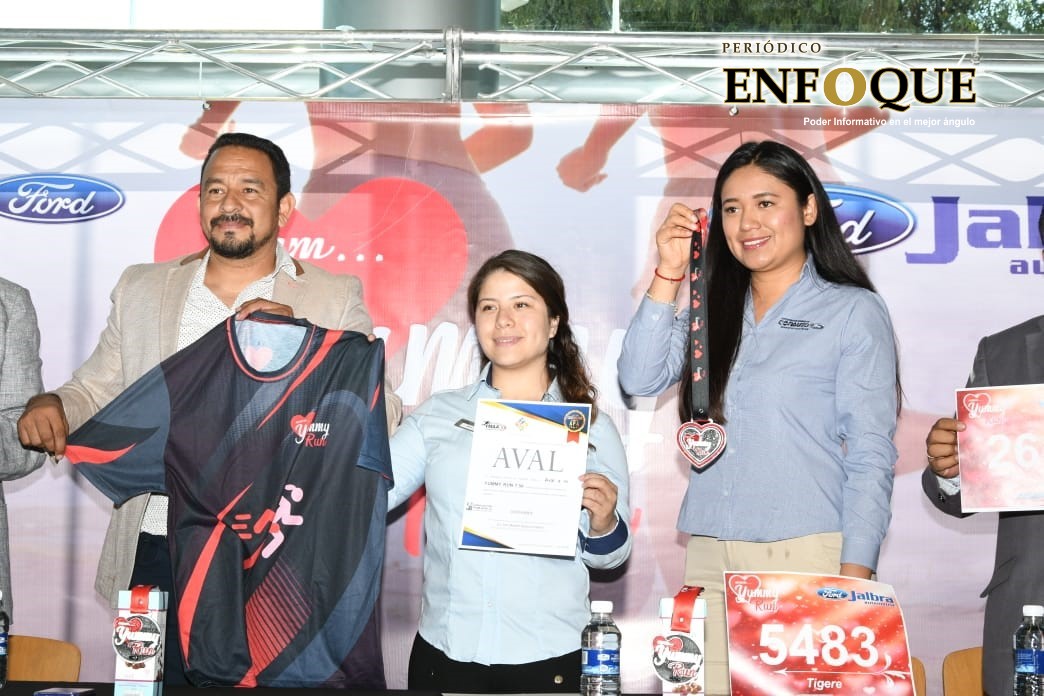 Foto: Antonio Zamora Anuncian la 'Yummy Run Puebla' , carrera con temática del amor y la amistad