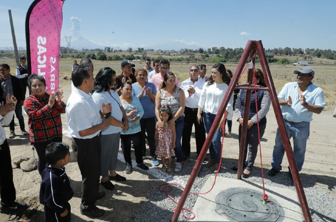 Foto: Cortesía San Jerónimo Caleras se beneficia con entrega de acciones