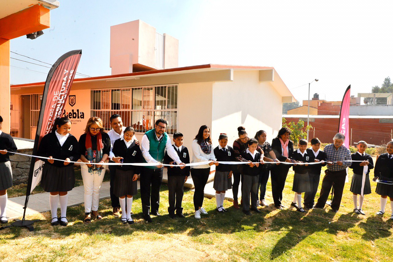 Foto: Cortesía Atienden con dos nuevos desayunadores escolares el desarrollo integral de niñas y niños poblanos