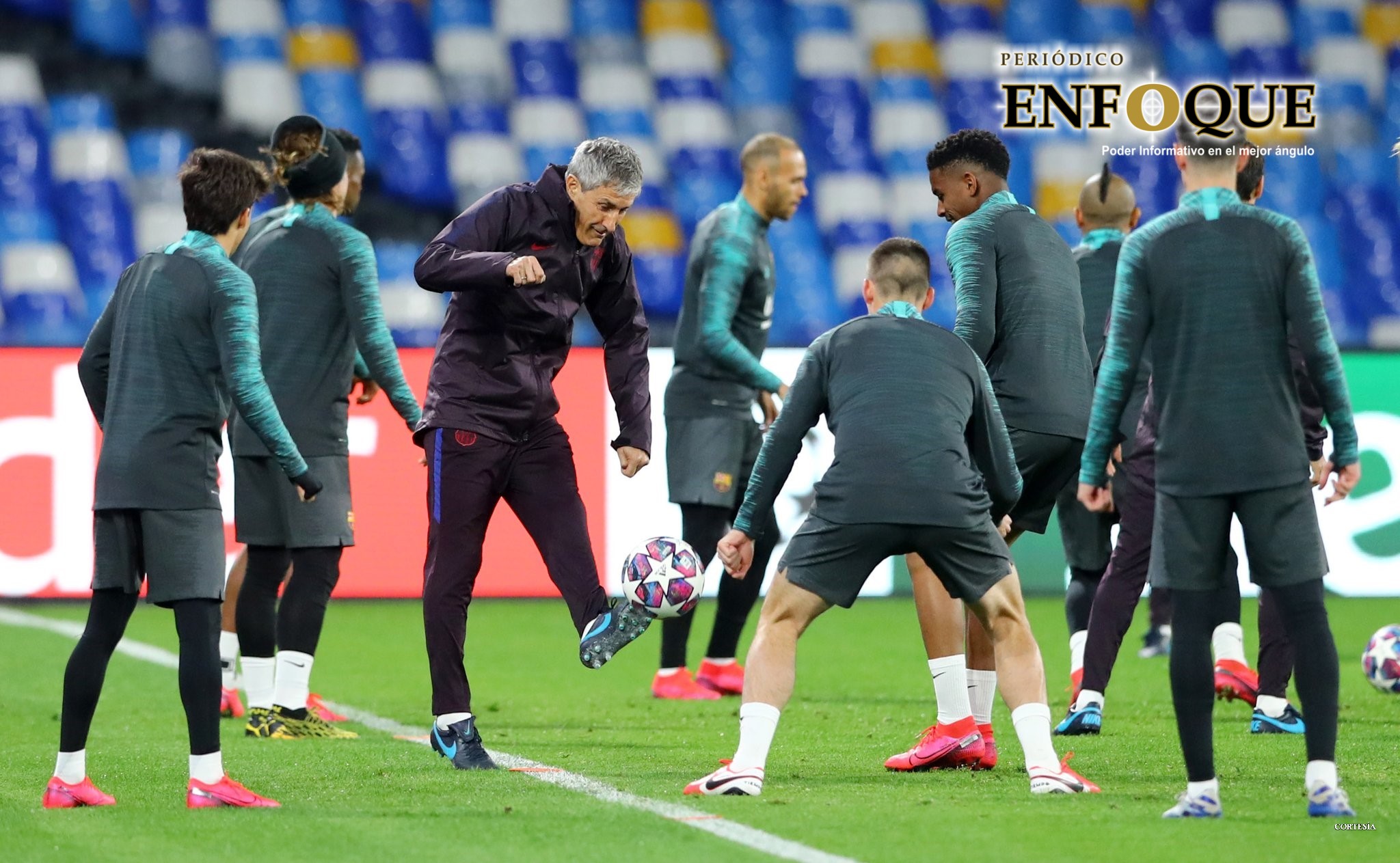 Foto: Cortesía Temen por la propagación del Coronavirus en partido del Barcelona