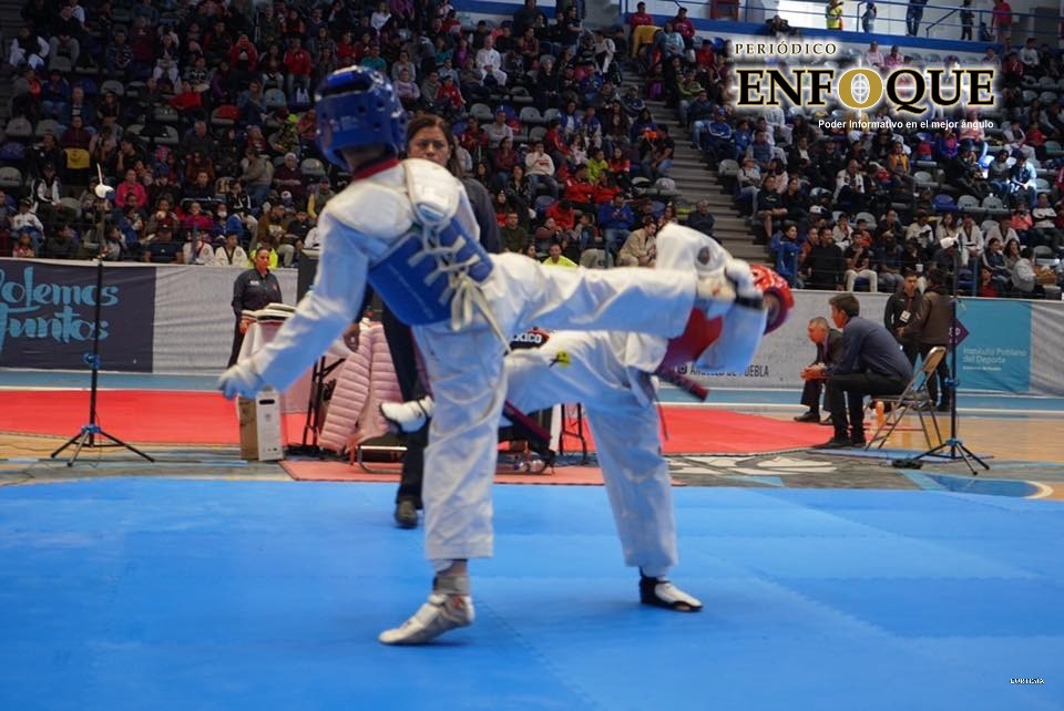 Foto: Cortesía 300 taekwondoínes participaron en el Estatal de Taekwondo