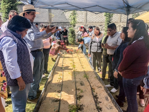 Foto: Cortesía Gobierno de la Ciudad realiza jornada de capacitación sobre Agricultura Urbana en escuelas