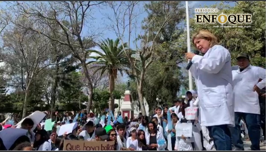Foto: Marisol Oropeza Por aumento de inseguridad estudiantes de la BUAP exigen a alcaldesa de Tecamachalco haga su trabajo