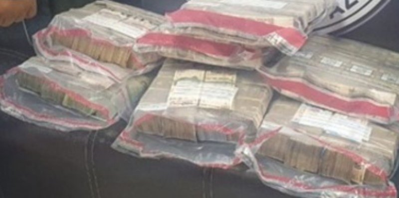 Foto: Cortesía Guardia Nacional detiene a dos pasajeros en el AICM con 16 millones de pesos