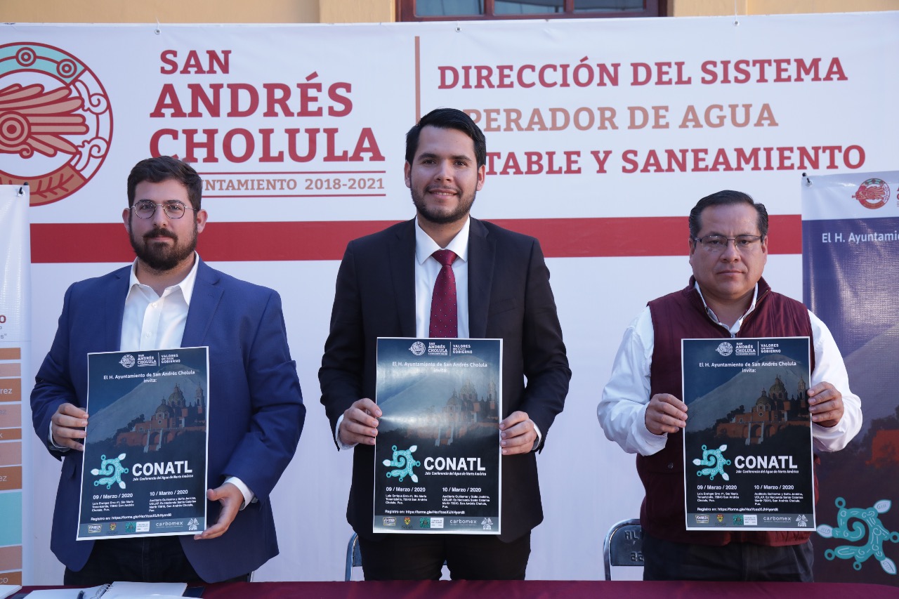 Foto: Cortesía Agua Potable San Andrés Cholula alista Conatl: Segunda Conferencia de Agua de Norteamérica