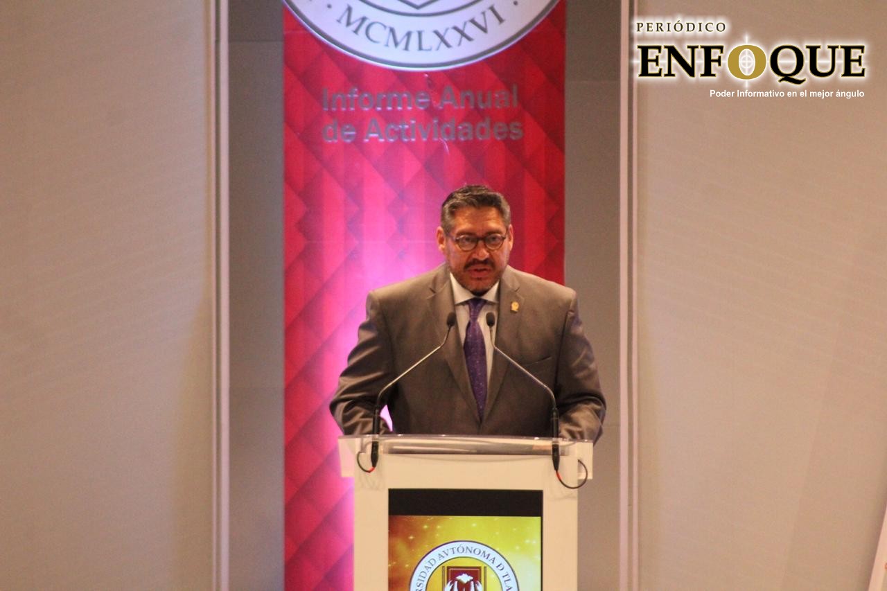 Foto: Rommel Pichardo “Necesitamos el apoyo del estado y limas asperezas”: Rector UATx