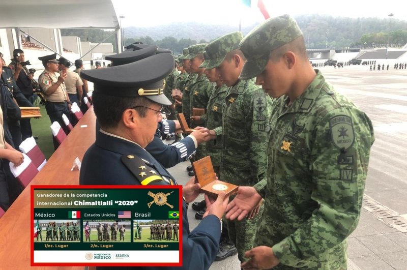 Foto: Cortesía Supera Colegio Militar a Rusia, EU, Brasil entre otros, en competencia internacional
