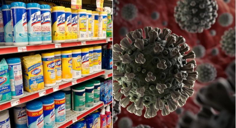 Foto: Cortesía ¿En verdad sirven contra el Coronavirus el Lysol y Clorox?