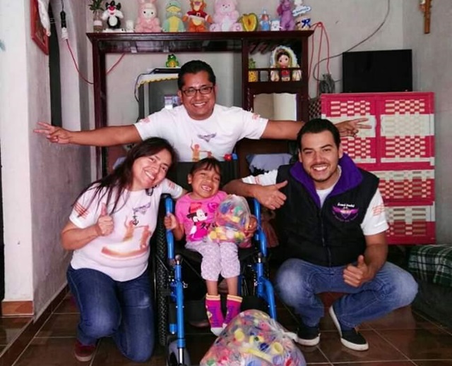 Cumple seis años Ánuá Suchí llevando sonrisas en la ciudad de Puebla 