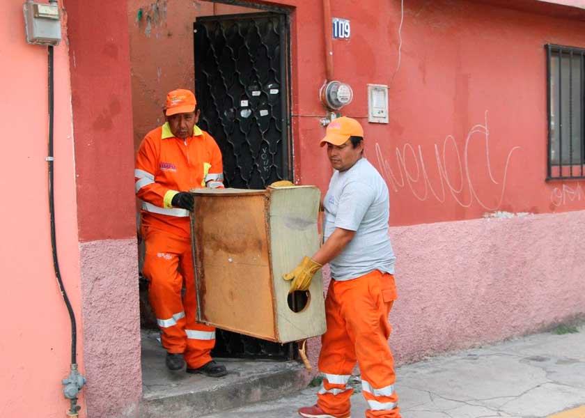 Foto: Cortesía OOSL continua con jornadas de descacharrización