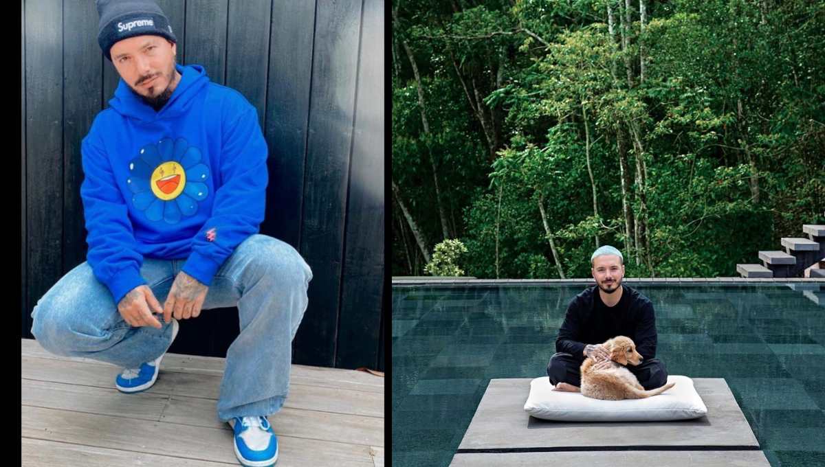 Foto: Cortesía Es tan grande, que ni él sabe; J Balvin presume su clóset de tenis (Video)