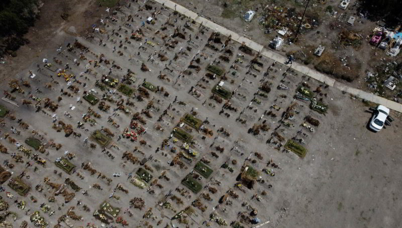 México ya ocupa el lugar 6 de los países con más muertes por COVID-19