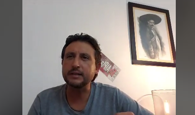 Captura de vídeo  Anuncia José Juan cruzada para recuperar la alcaldía de San Pedro Cholula en el 2021