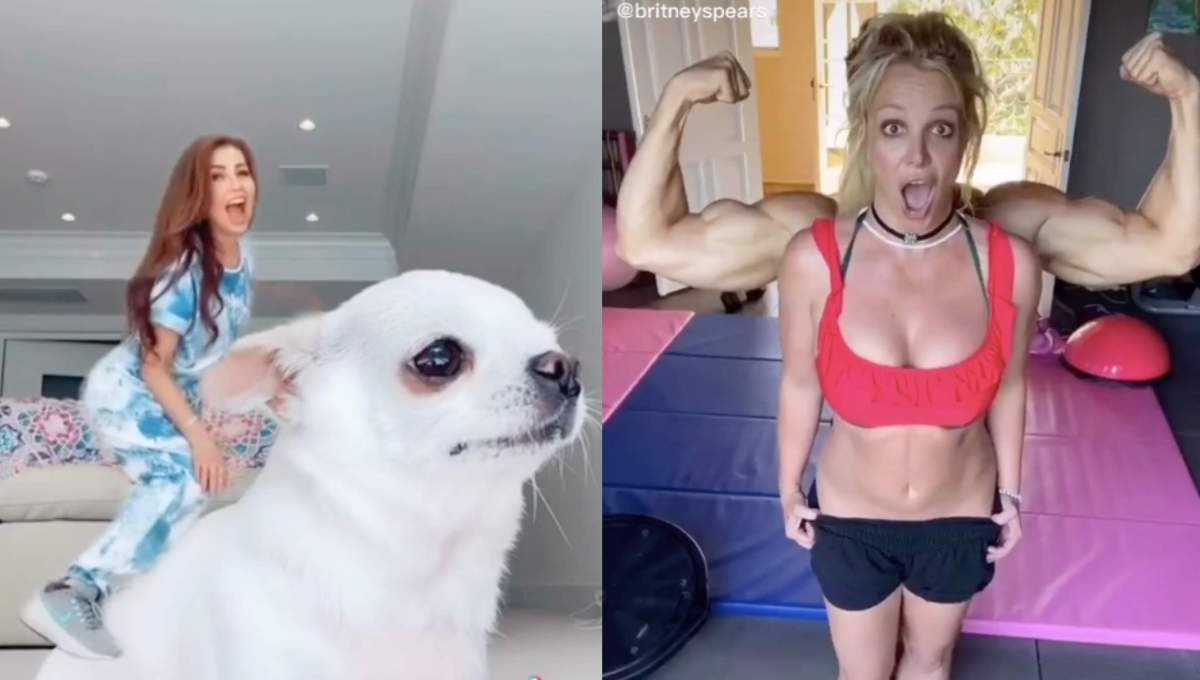 Apodan “la Thalía gringa” a Britney Spears, por sus extraños videos de redes sociales