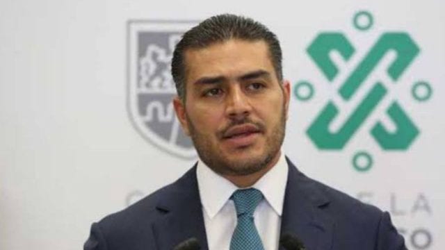 Foto: Cortesía Dan de alta a Omar García Harfuch, secretario de Seguridad capitalino