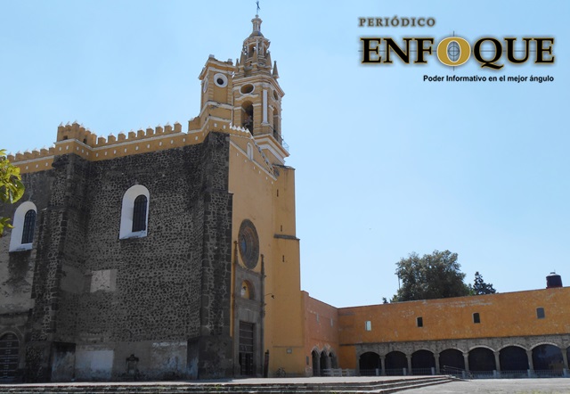 Sólo reabrió convento San Gabriel en San Pedro Cholula por unos minutos