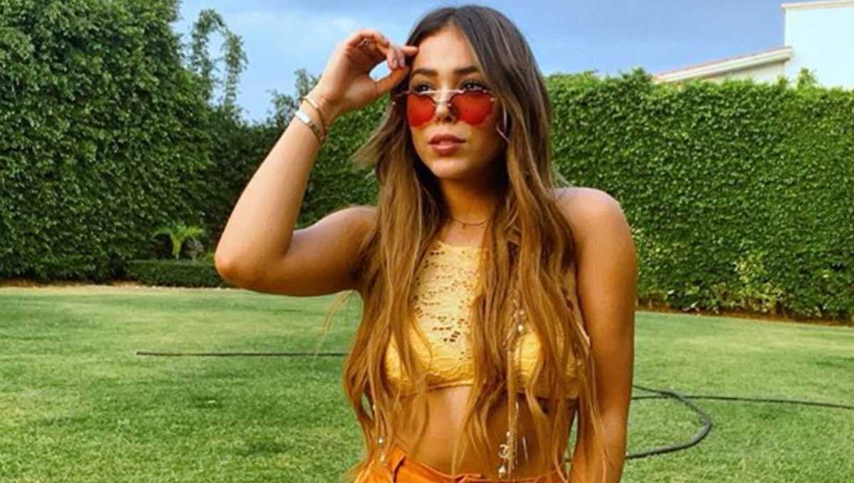 Foto: Cortesía Danna Paola posa casi topless en portada de revista