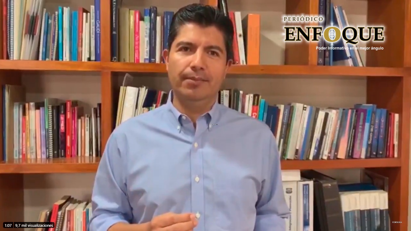 Foto: Cortesía Eduardo Rivera niega negociaciones con MORENA rumbo al 2021
