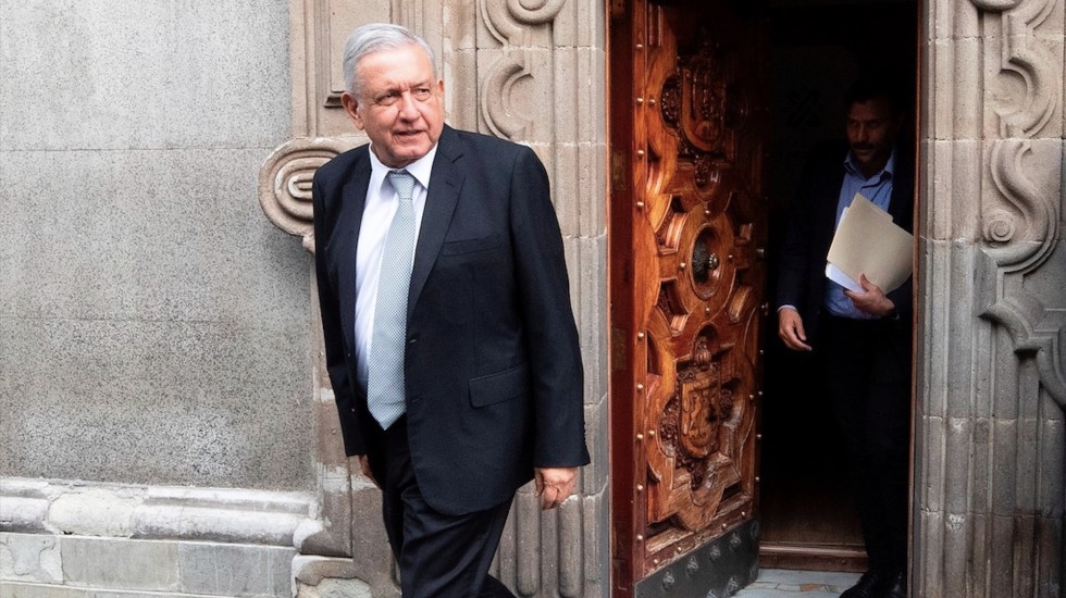 Foto: Cortesía López Obrador sale rumbo al aeropuerto para su viaje a Washington