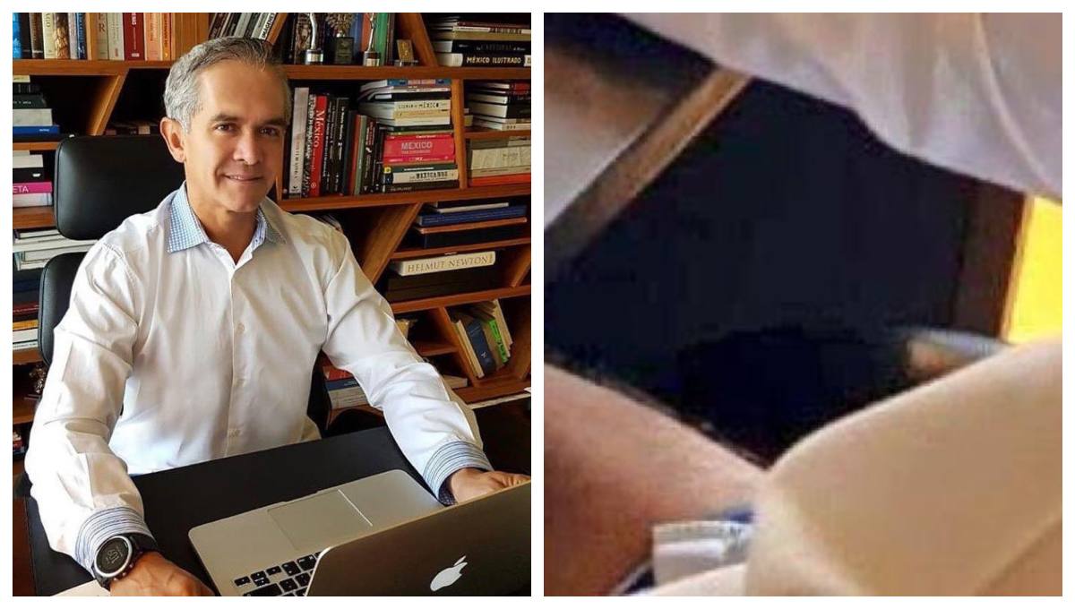 Foto: Cortesía “Todos en home office”, Miguel Ángel Mancera realiza reuniones ¡en bóxer! (Fotos)