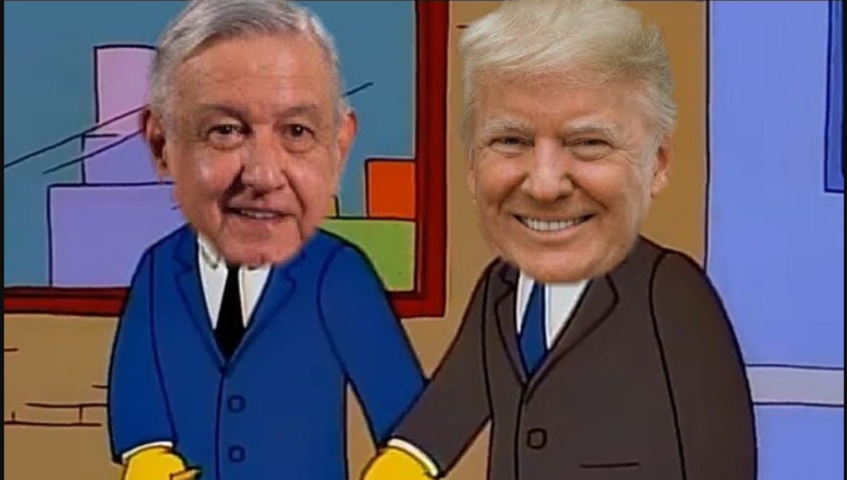 Foto: Cortesía ¿Amiguis? Los mejores memes de la reunión de AMLO y Trump