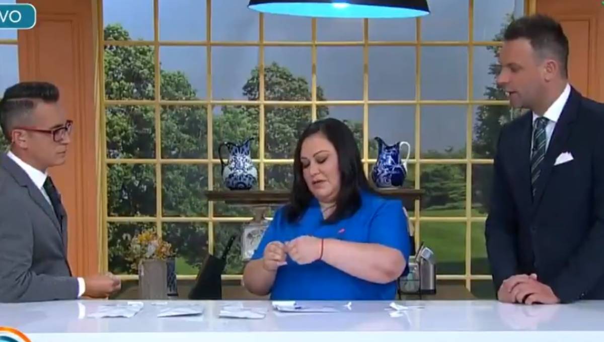 Foto: Cortesía Conductores de VLA se hacen prueba rápida de Covid-19 en vivo, tras rumores de que Brandon se contagió