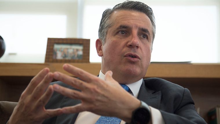Foto: Cortesía Julio Santaella, presidente del Inegi, da positivo a COVID-19