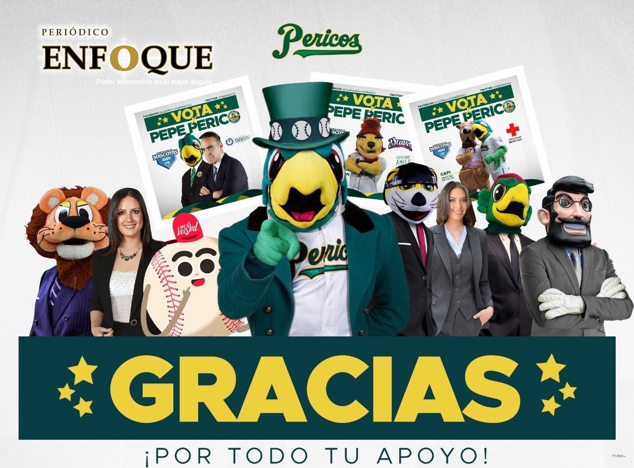 Foto: Cortesía Pepe Perico se consagra como la mejor mascota de la Liga Mexicana de Béisbol