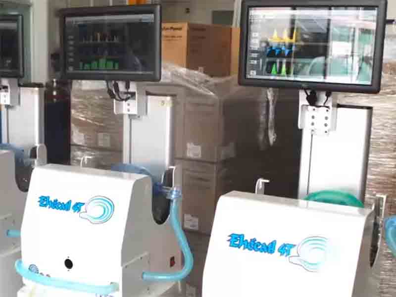 Foto: Cortesía Gobierno presenta a Ehécatl 4T y Gätsi, los ventiladores médicos 100% mexicanos