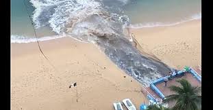 Foto: Cortesía Conagua interpone denuncia por daño ambiental tras descarga de aguas residuales en Acapulco
